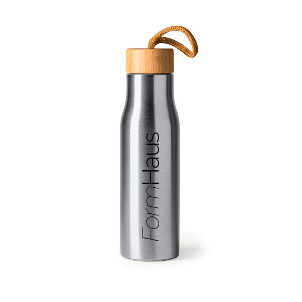 Formhaus  - Steel & Bamboo Screw Bottle Thumbnail